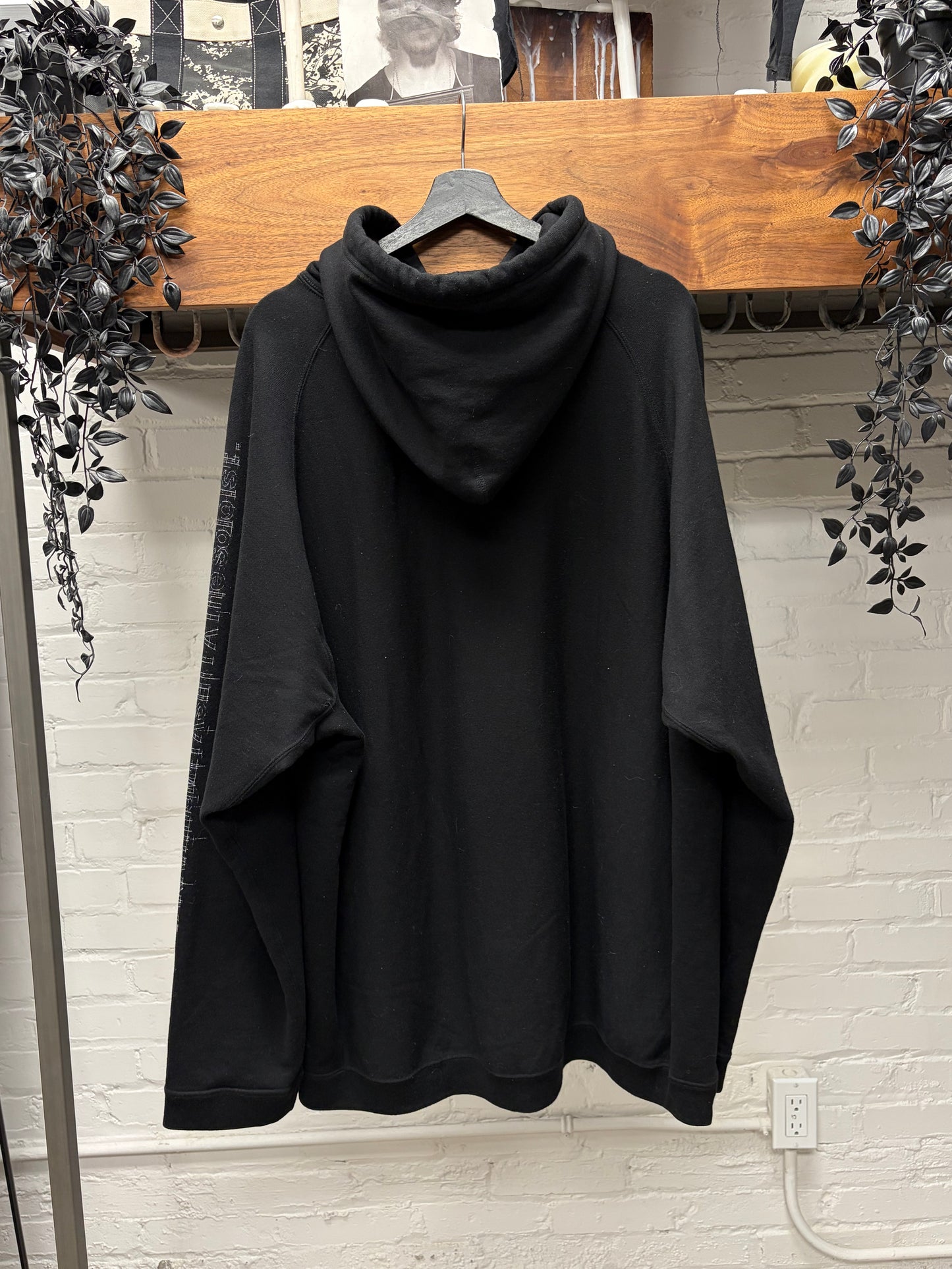 Takahiro Miyashita ‘Design Process’ Black Slogan Hoodie