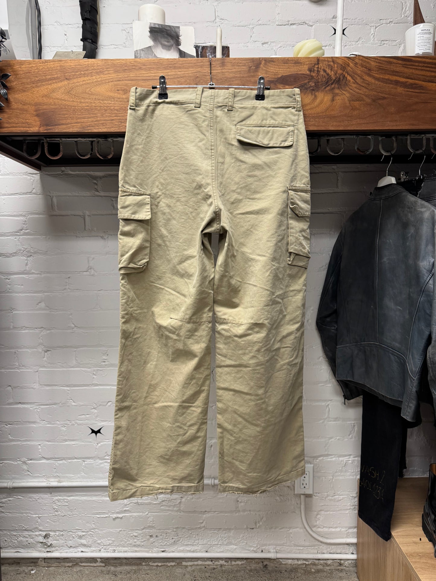 Our Legacy ‘Mount Cargo’ Tan Brown Wide Leg Pants