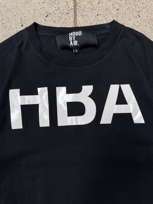 Hood by Air ‘HBA’ Black Logo T-Shirt