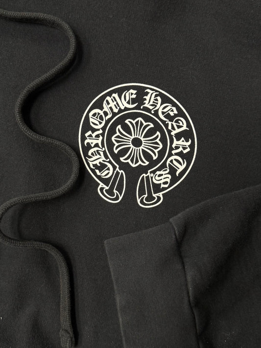 Chrome Hearts Malibu Exclusive ‘Horseshoe’ Logo Hoodie