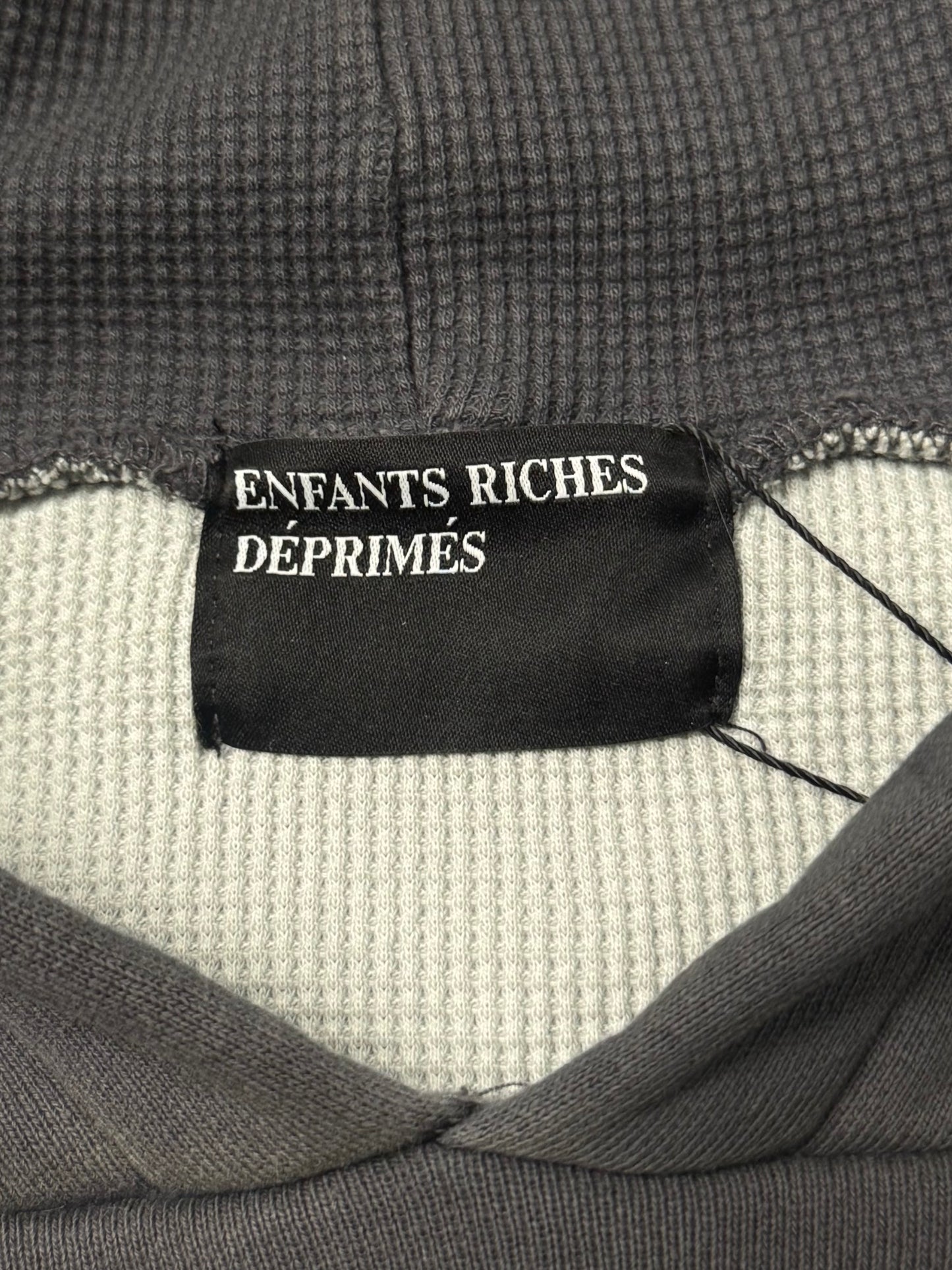 Enfants Riches Deprimes ‘Distressed Thermal’ Pullover Hoodie