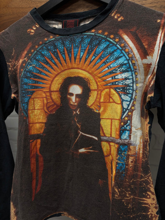 SS1998 Jean Paul Gaultier ‘Marilyn Manson’ Mesh Long Sleeve Shirt