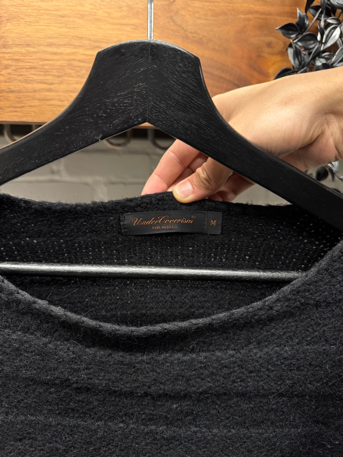 AW2003 Undercover ‘Paper Doll’ Hybrid Knit/Sweatshirt
