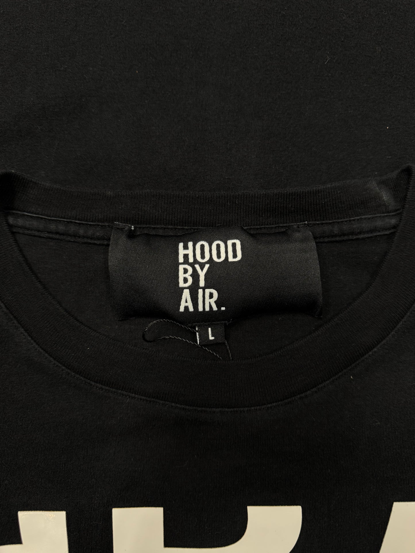Hood by Air ‘HBA’ Black Logo T-Shirt