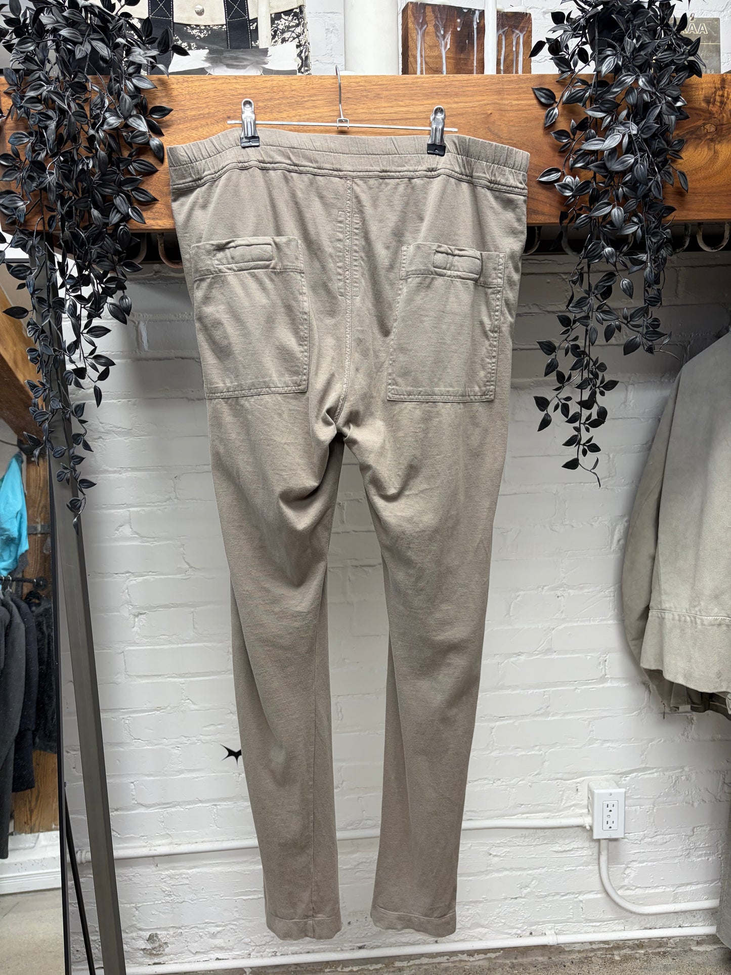 Rick Owens ‘Berlin’ Dust Drawstring Cotton Sweatpants