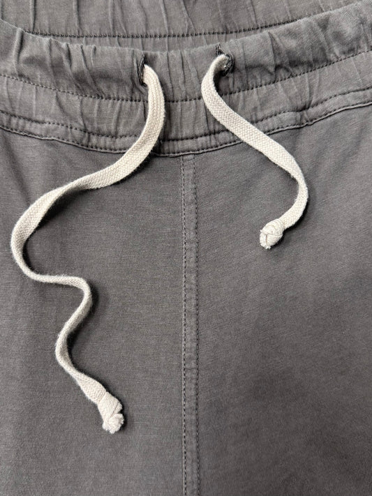 2000s Rick Owens ‘Dark Dust’ O&M Era Drop Crotch Pod Shorts