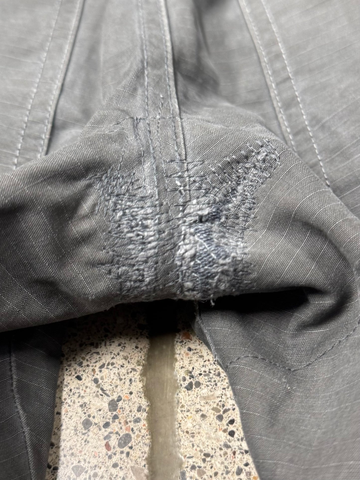 AW2009 Rick Owens Hogwash ‘Aircut’ Dark Dust Denim