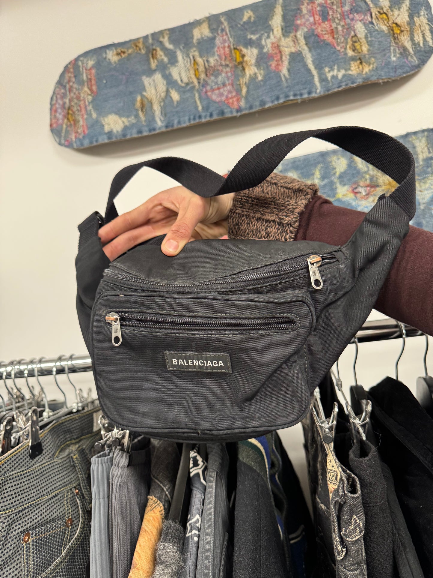 Balenciaga ‘Explorer’ Belted Waist Bag