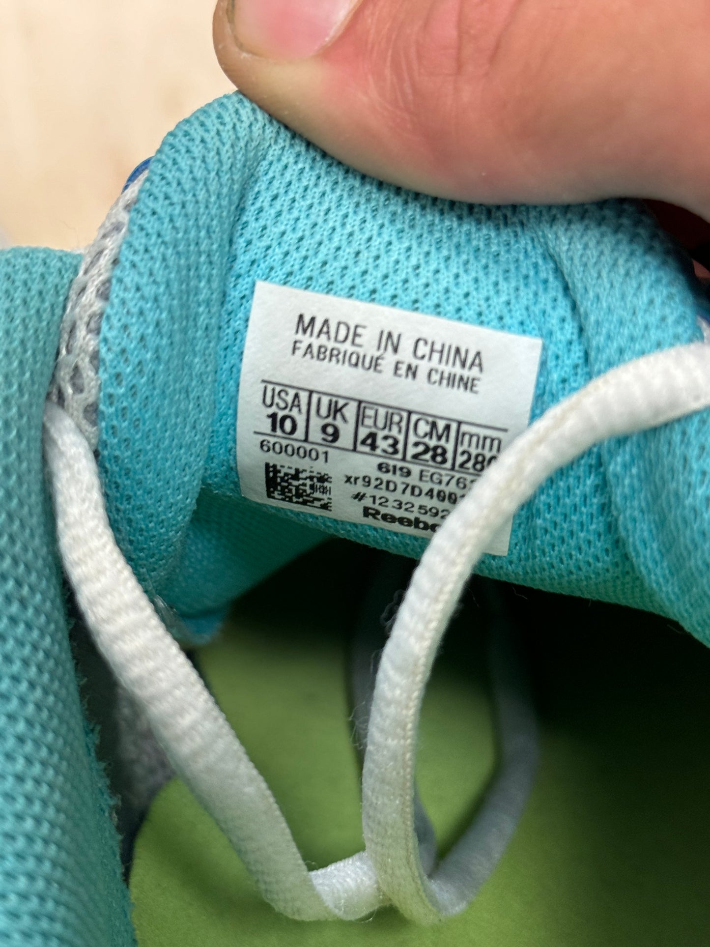 2019 Vetements x Reebok ‘Spike Runner’ 200 Sneakers