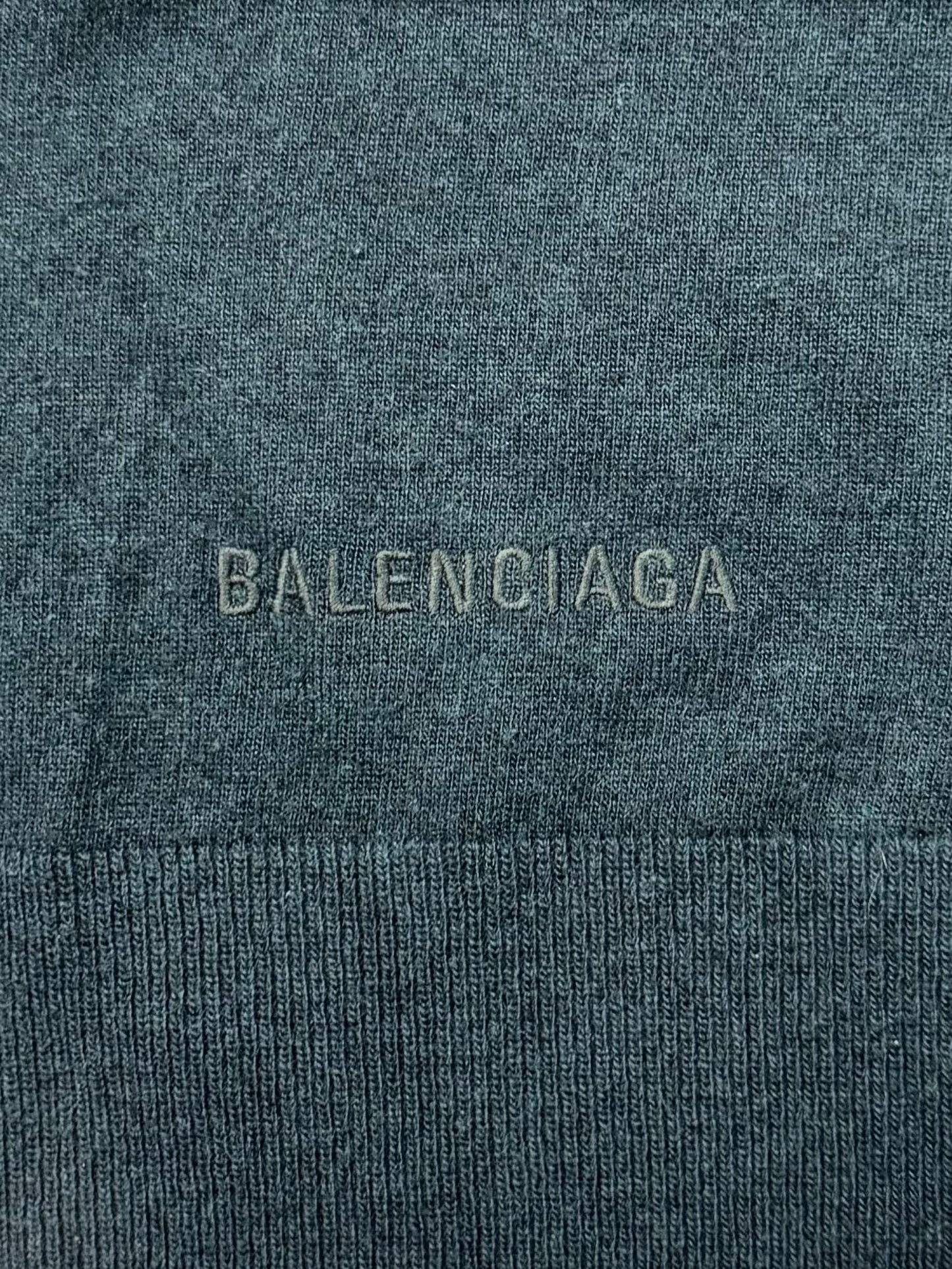 Balenciaga ‘Seafoam Green’ Oversized Knit Sweater