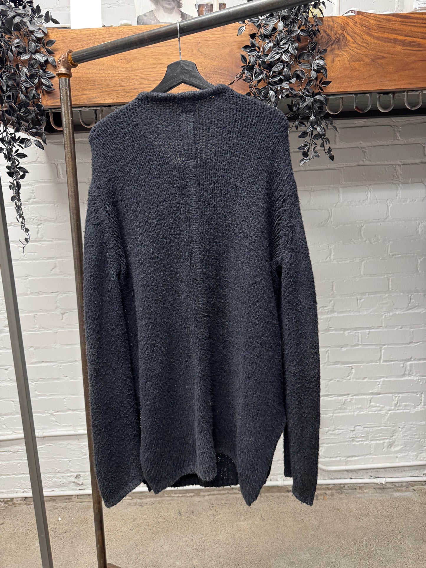 AW2015 Rick Owens ‘Sphinx’ Passport Oversized Wool Knit Sweater
