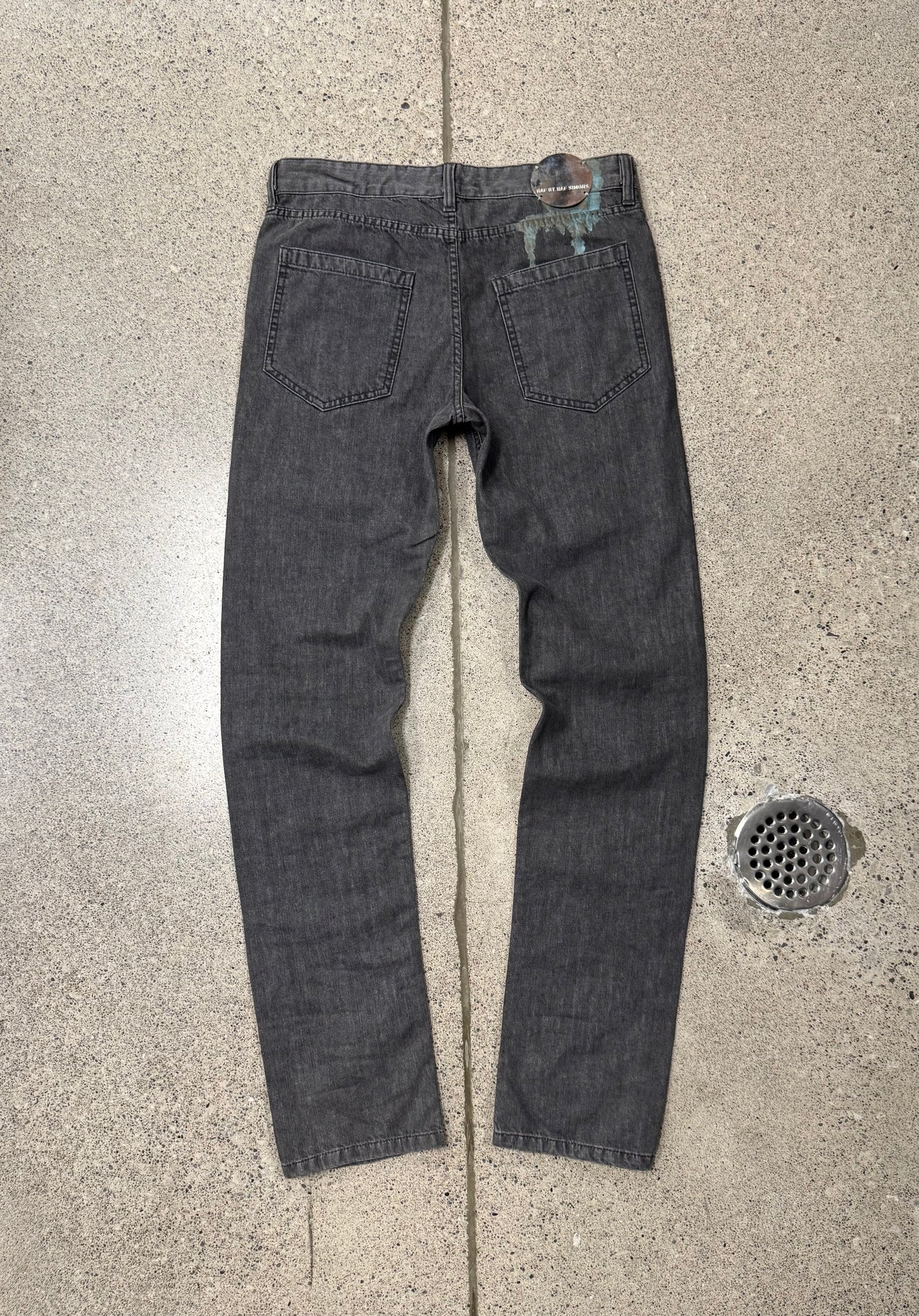 Raf by Raf Simons ‘Paint Drip’ Denim