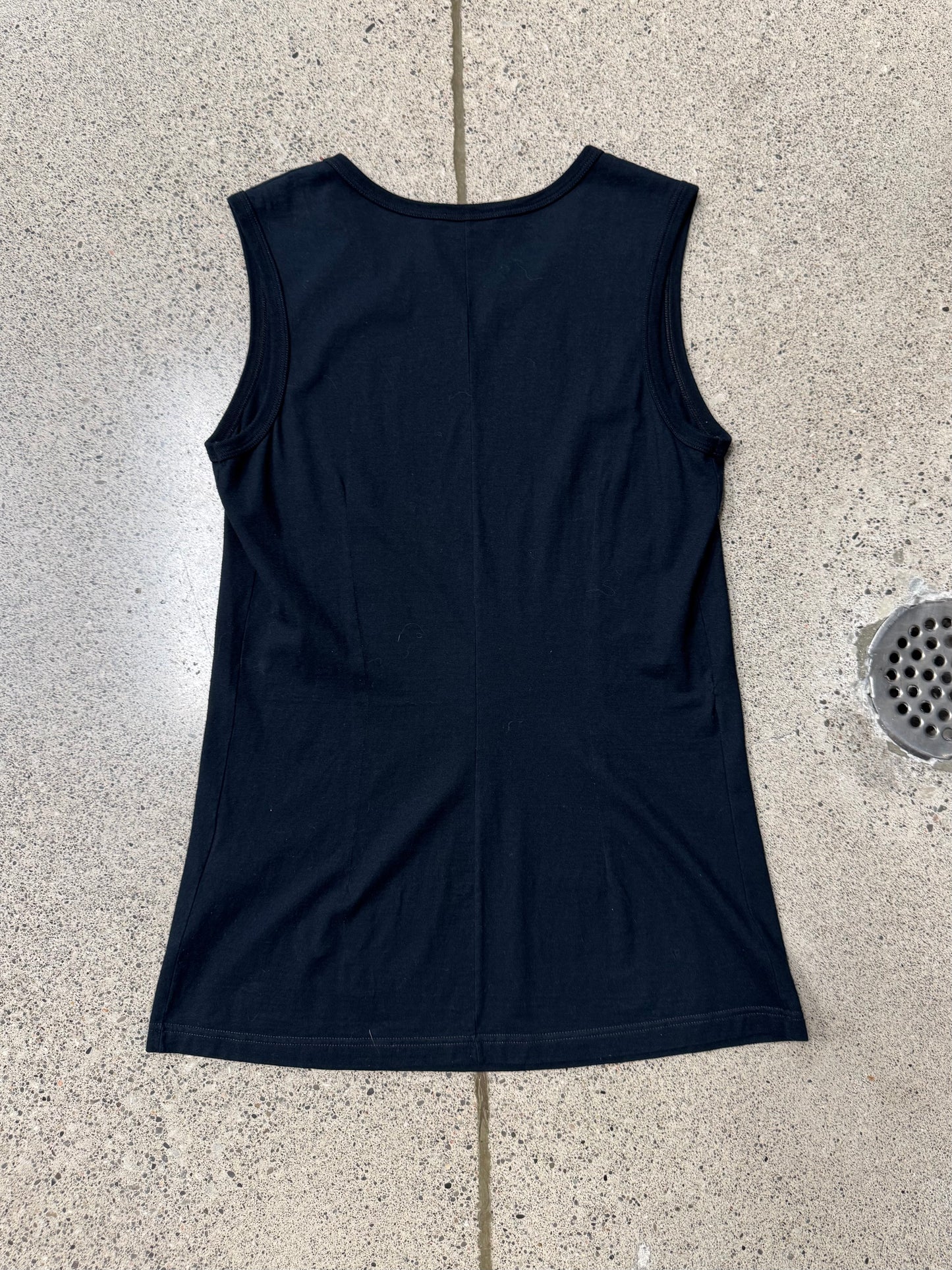 Ann Demeulemeester ‘Eyes’ Shadow Print Sleeveless Tank Top
