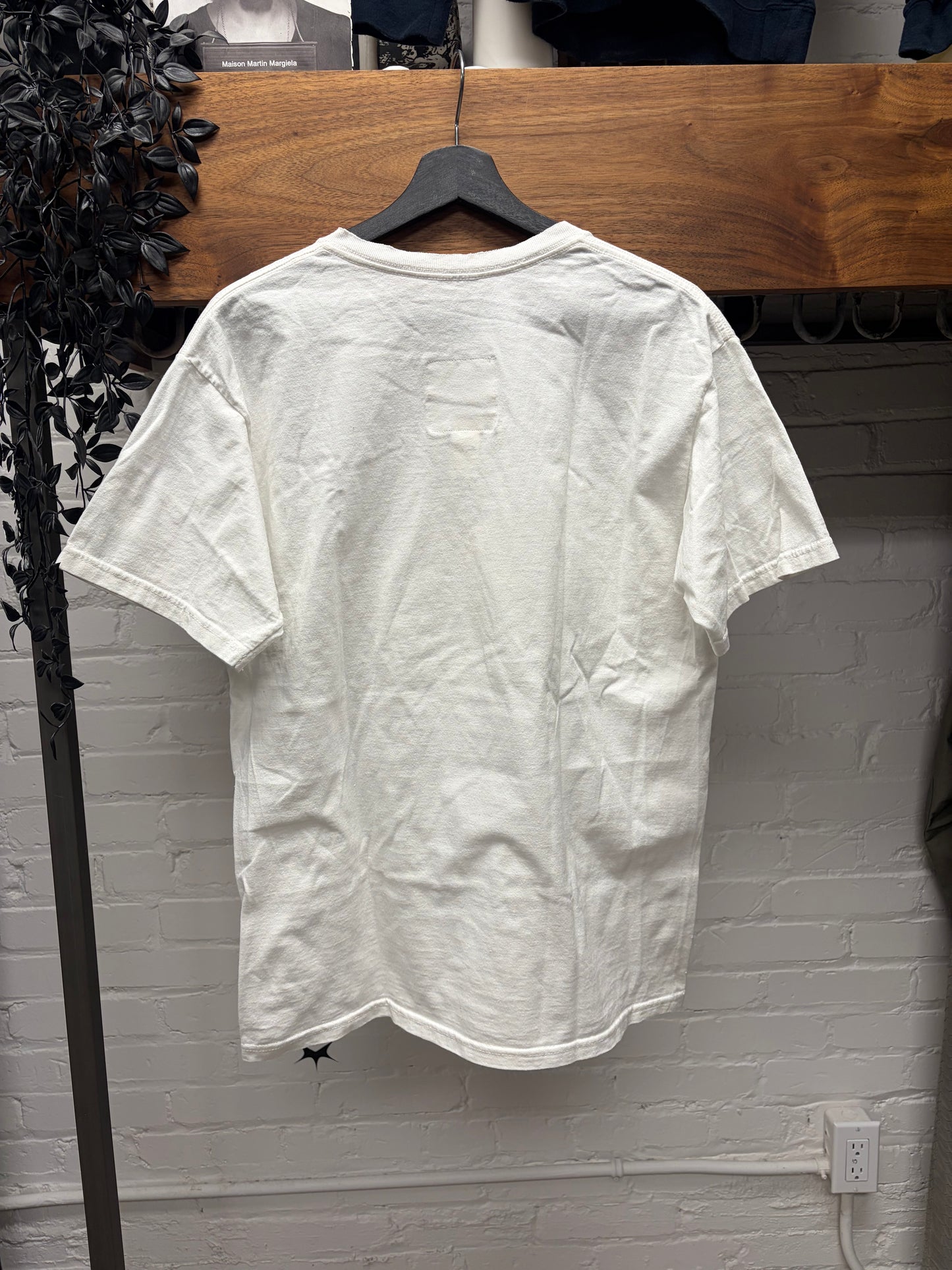AW1999 Undercover ‘Ambivalence’ Say Nothing/Do Nothing White Graphic T-Shirt