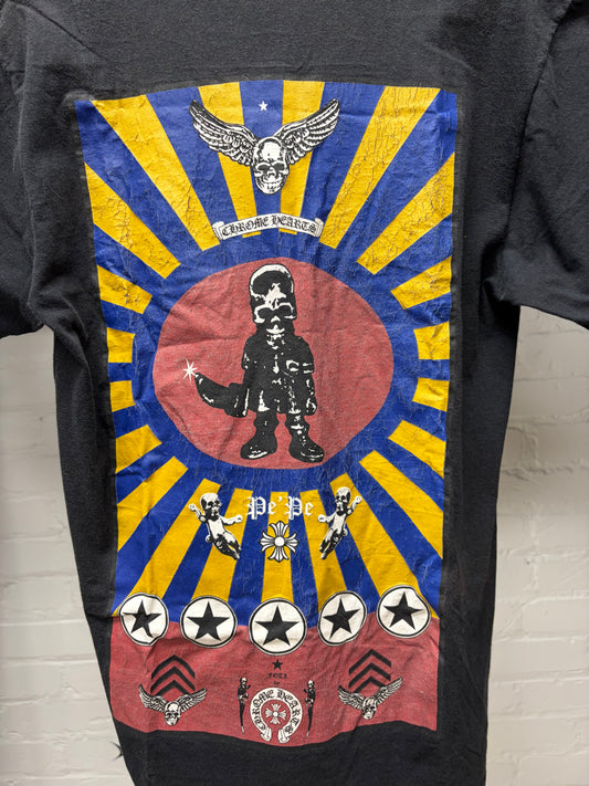 Chrome Hearts ‘Tribal Foti’ Black Graphic T-Shirt