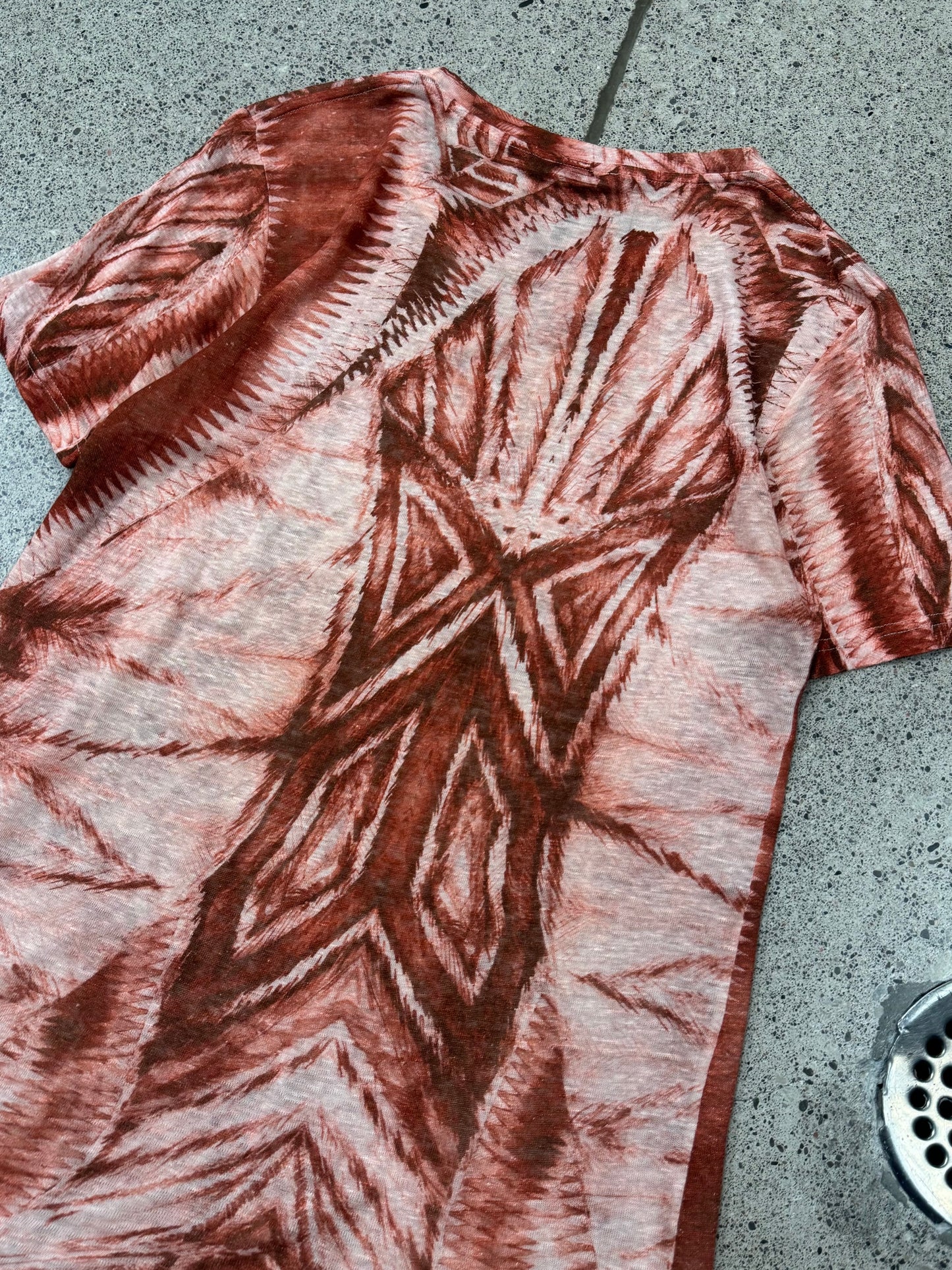 SS2012 Balmain by Christophe Decarnin Semi-Sheer Mesh T-Shirt
