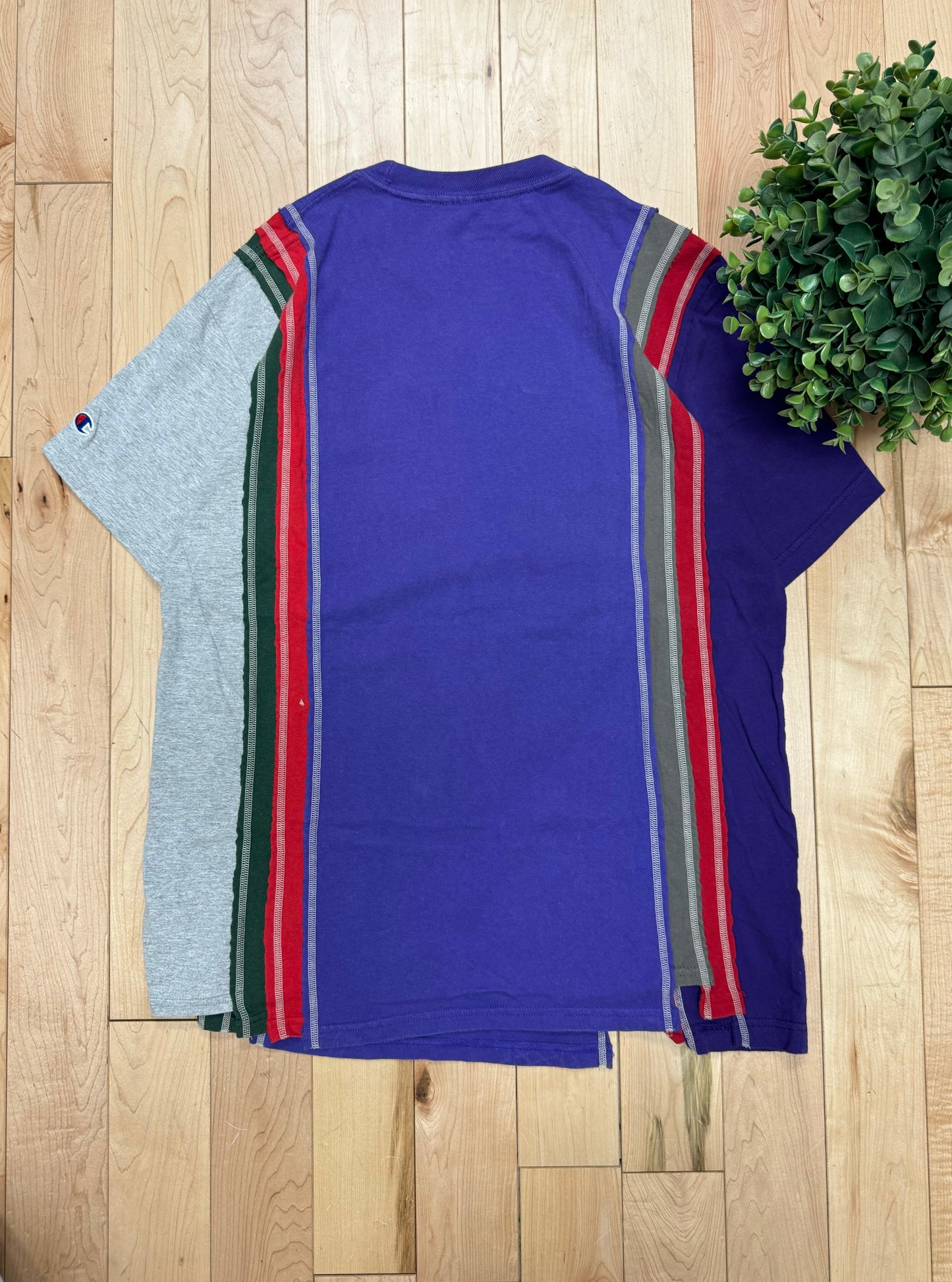 Needles Rebuild Reconstructed Graphic T-Shirt