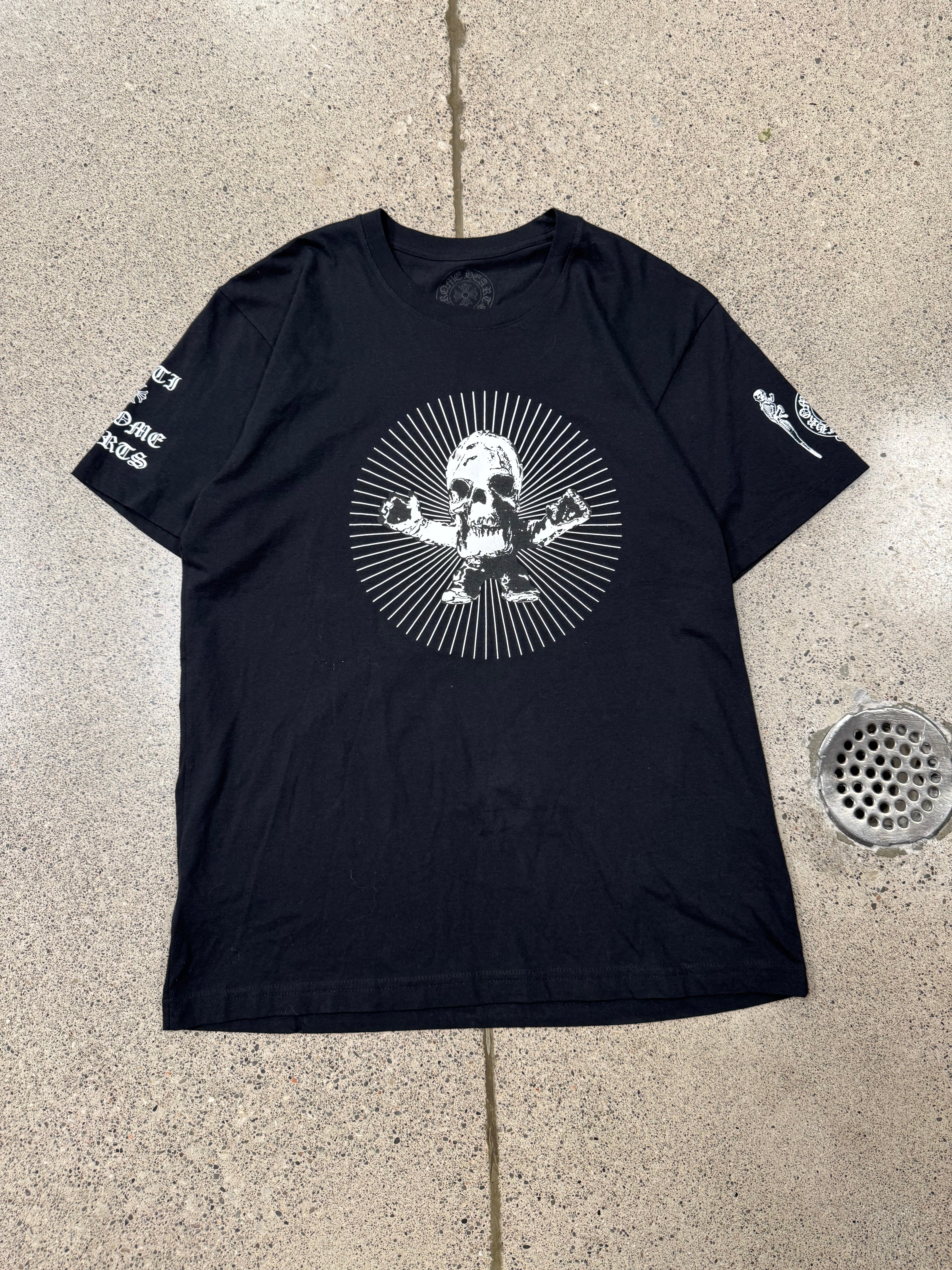 Chrome Hearts 'Foti' Skull Black Graphic T-Shirt – Alex