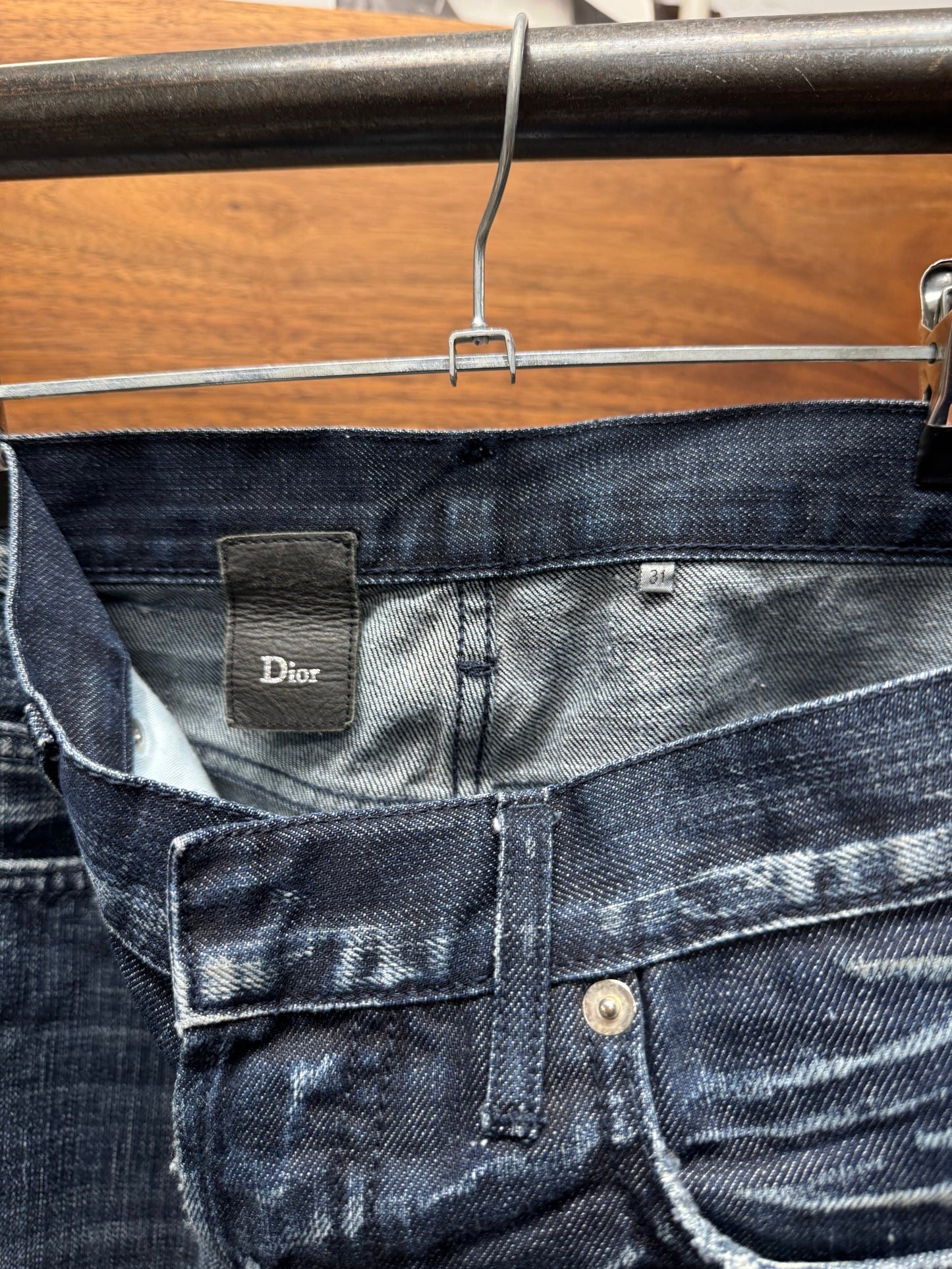 Dior Homme ‘Dark Washed Blue’ Slim Skinny Cut Denim