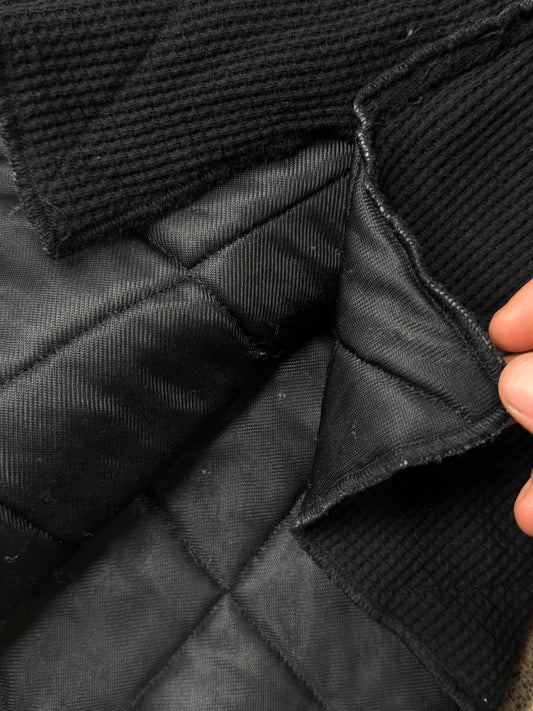 Vintage Jean Paul Gaultier Quilted Black Vest