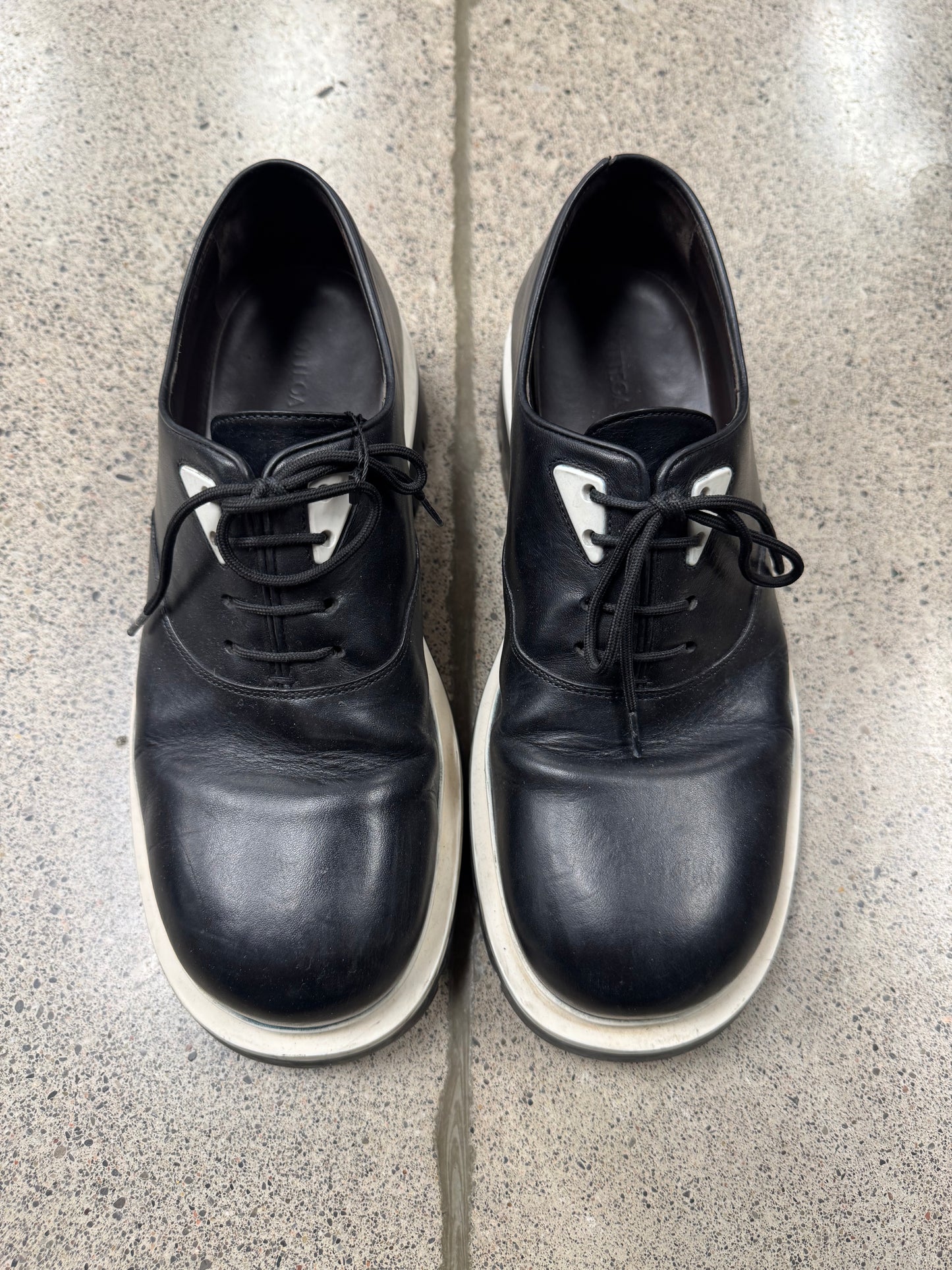 Bottega Veneta ‘Tire’ Leather Derbies