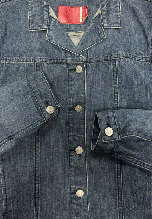 Jil Sander Western Collar Denim Jacket