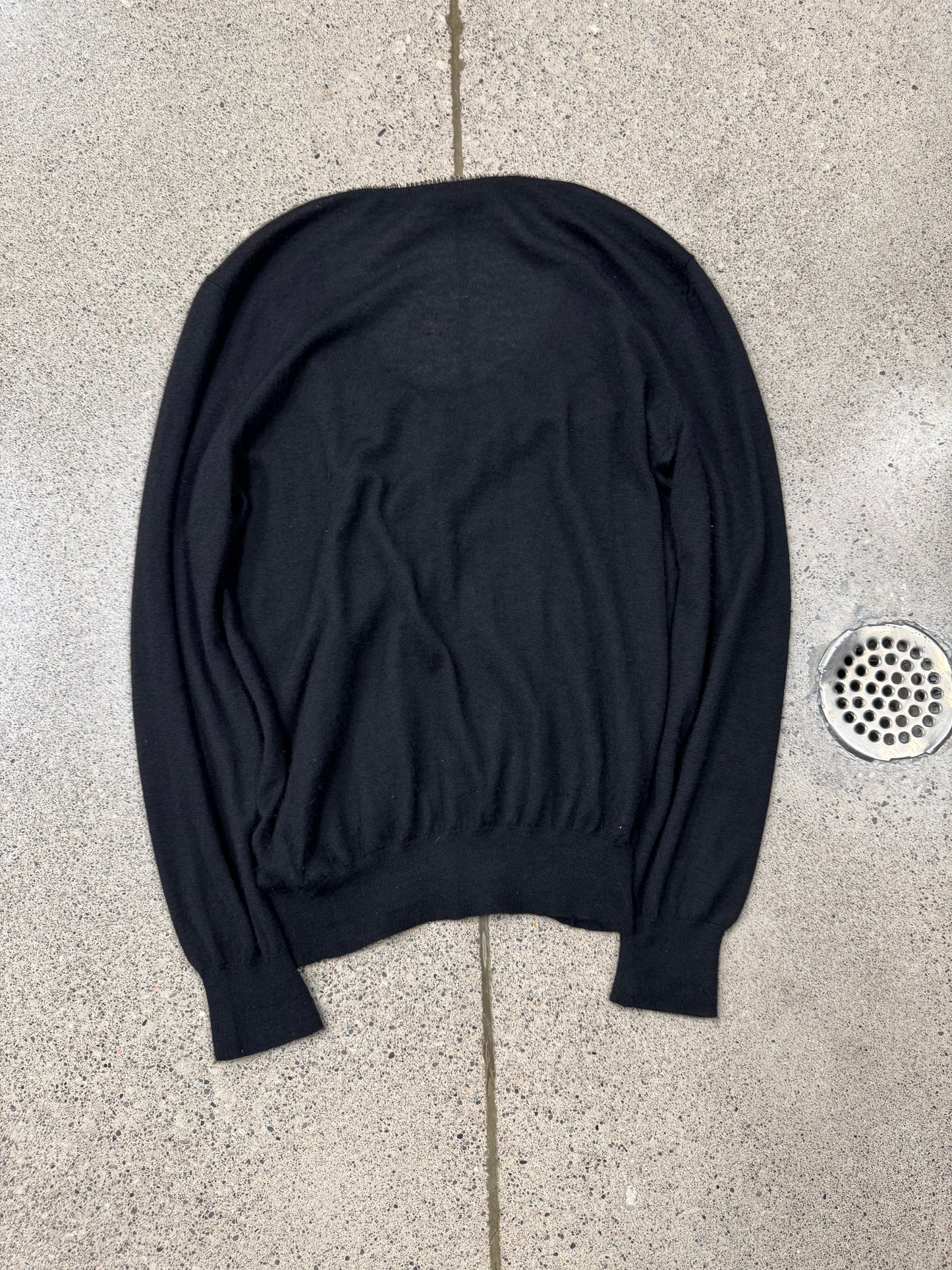 Alexander McQueen ‘Safety Pin’ Cashmere Knit Sweater