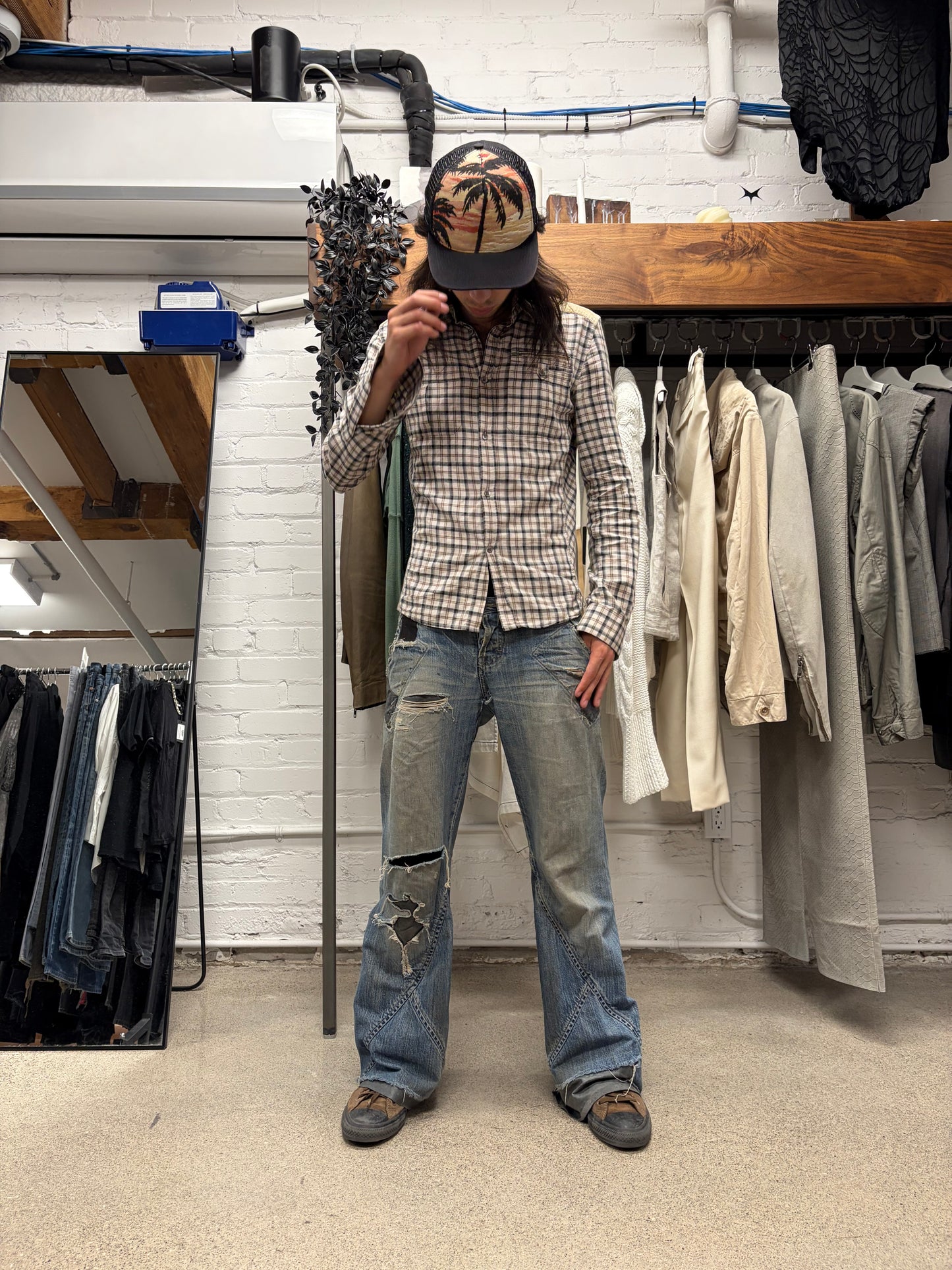 SS2016 Saint Laurent by Hedi Slimane ‘Surf Sound’ Trucker Hat