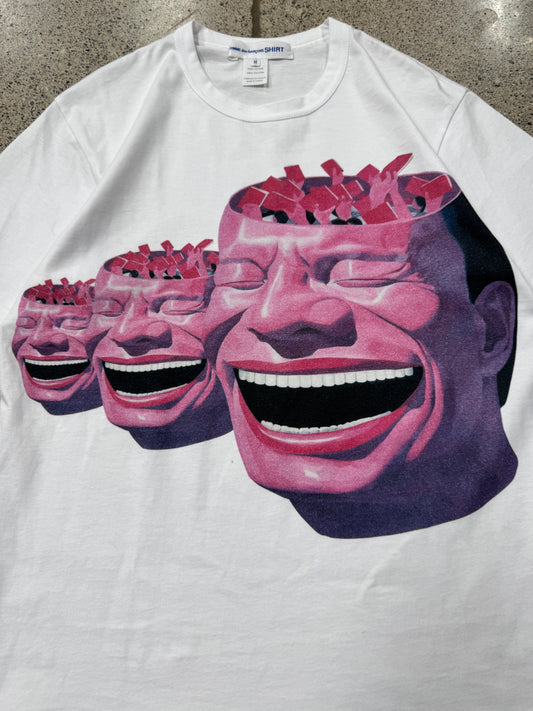 SS2021 Comme Des Garçons x Yue Minjun Graphic T-Shirt