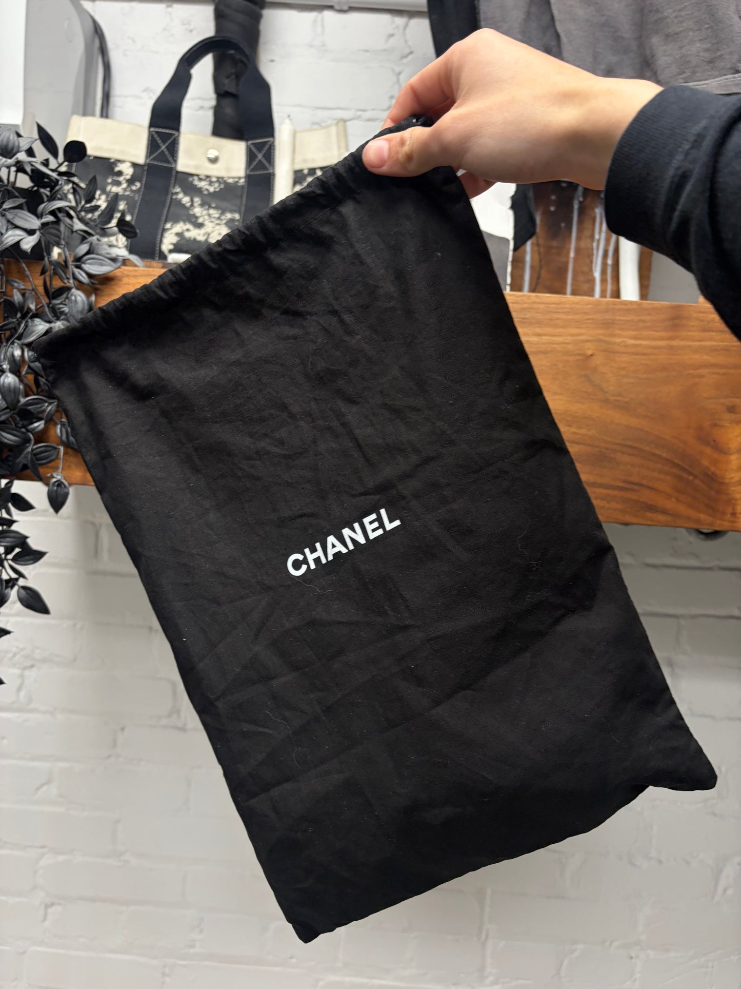 Chanel Blue Python Leather Classic ‘Flap Bag’ with Silver Hardware