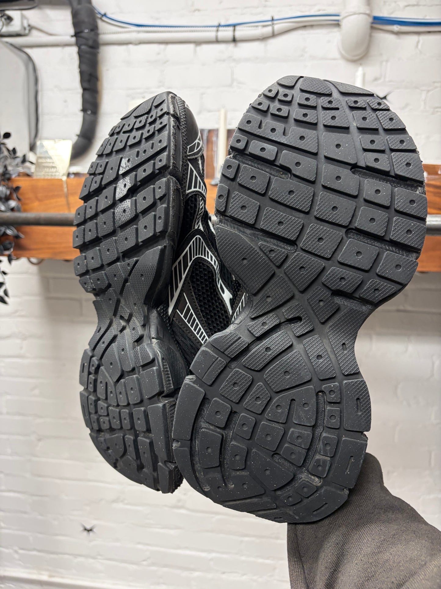 Balenciaga ‘3XL’ Black/Silver Oversized Low Top Sneakers