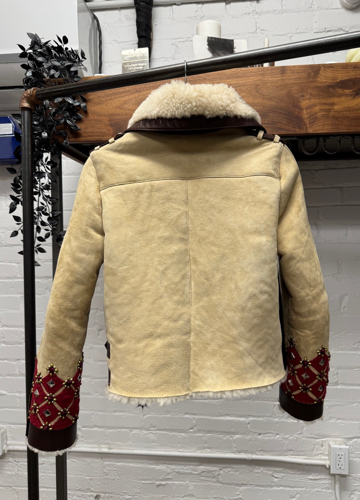 AW2008 Gucci by Frida Giannini Shearling ‘Aviator’ Jacket