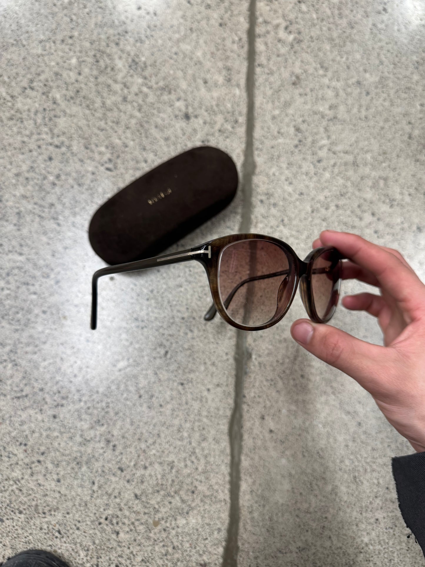 Tom Ford ‘Karmen’ Cat Eye Sunglasses