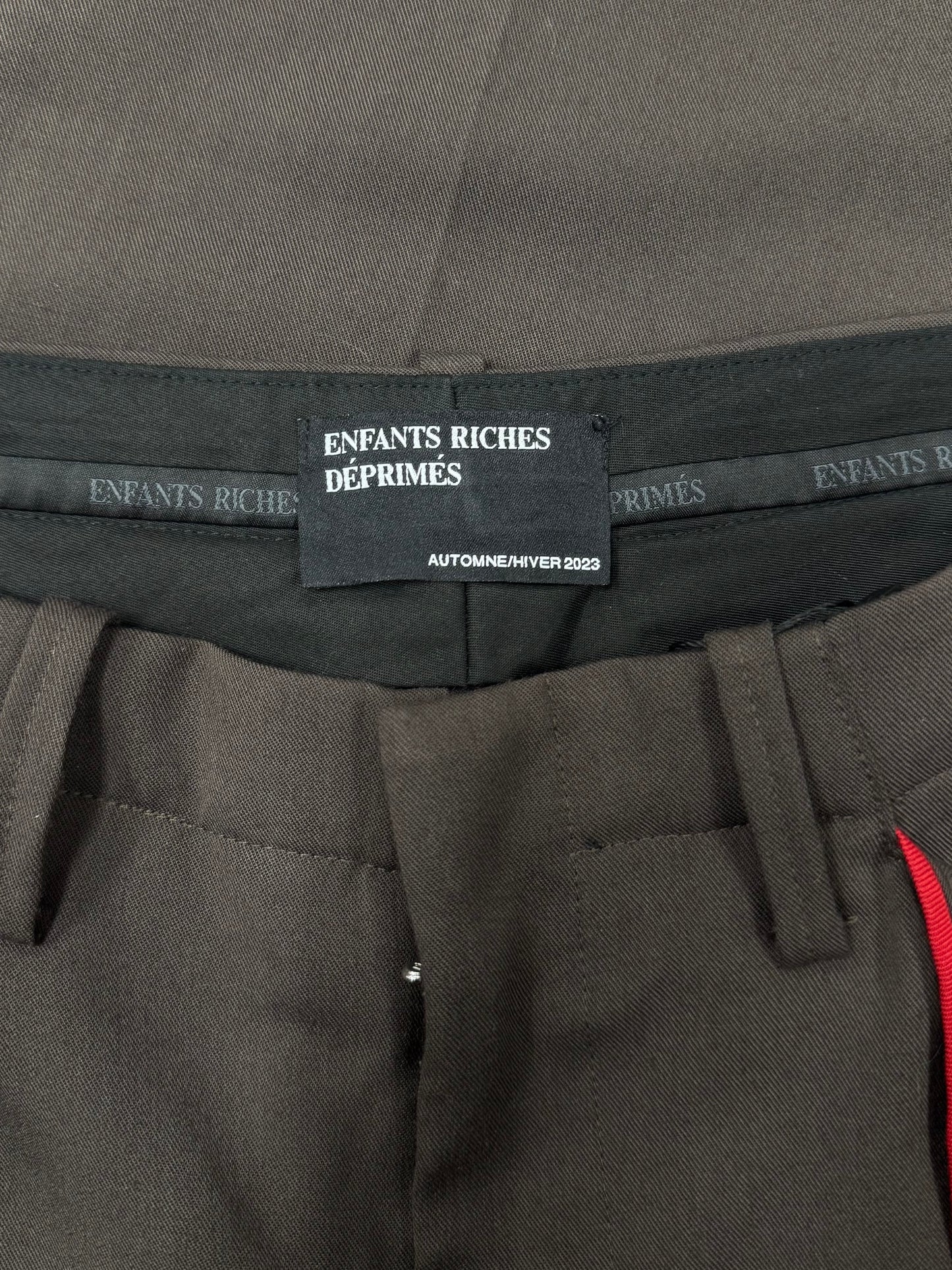 AW2023 Enfants Riches Deprimes ‘Scout’ Flared Leg Trousers