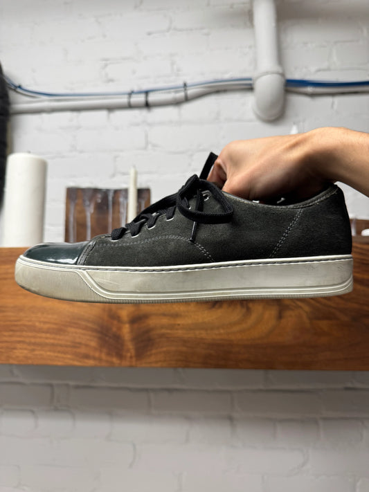 Lanvin ‘Skate’ Forest Green Low Top Sneakers