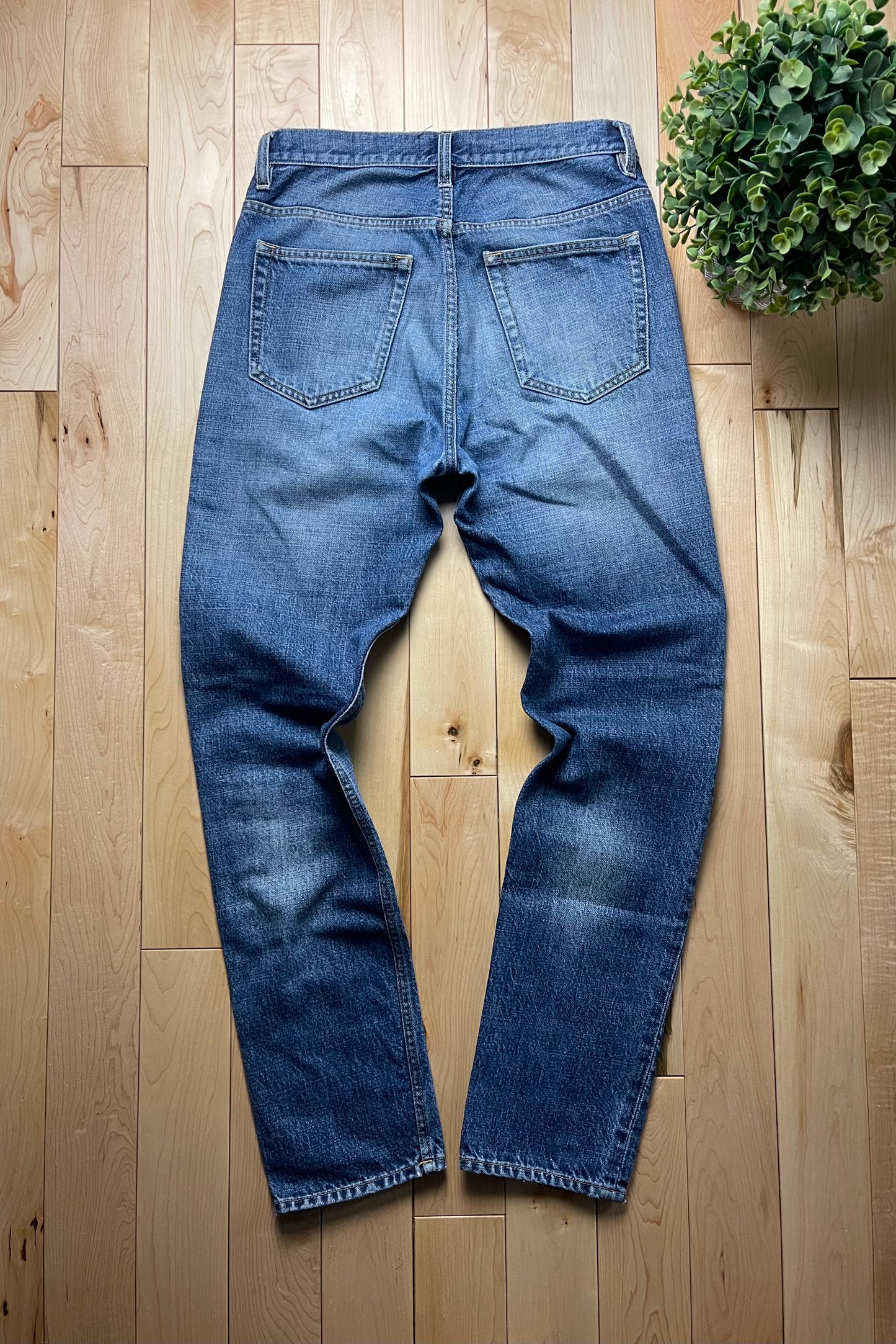 Acne Studios Faded Blue Slim Cut Denim