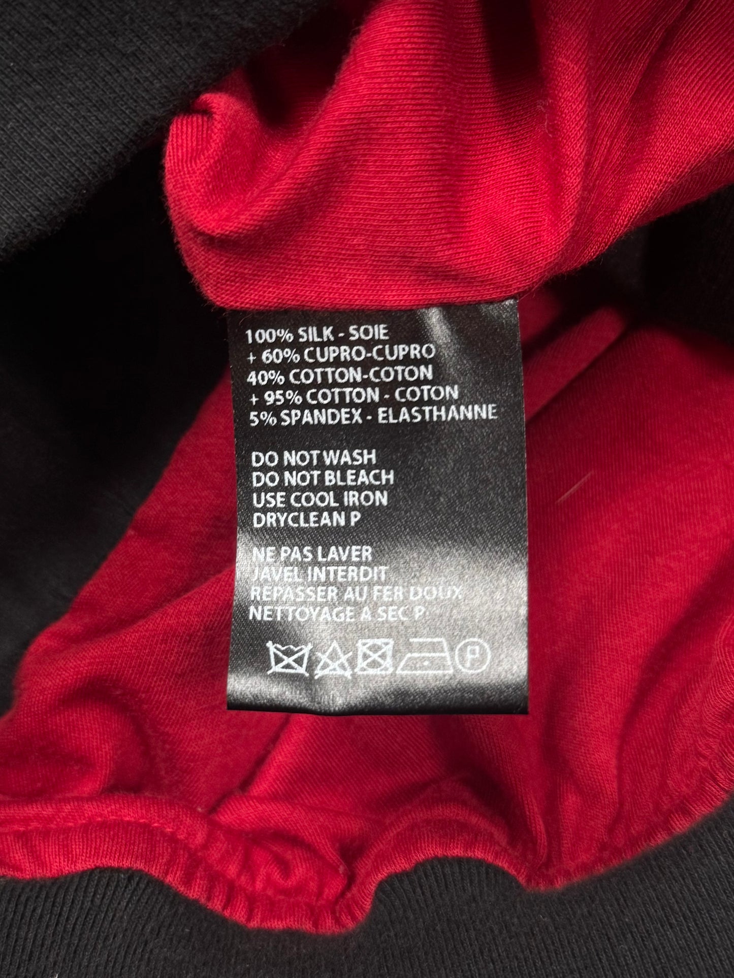 Haider Ackermann Silk Panelled Zip Up Hoodie