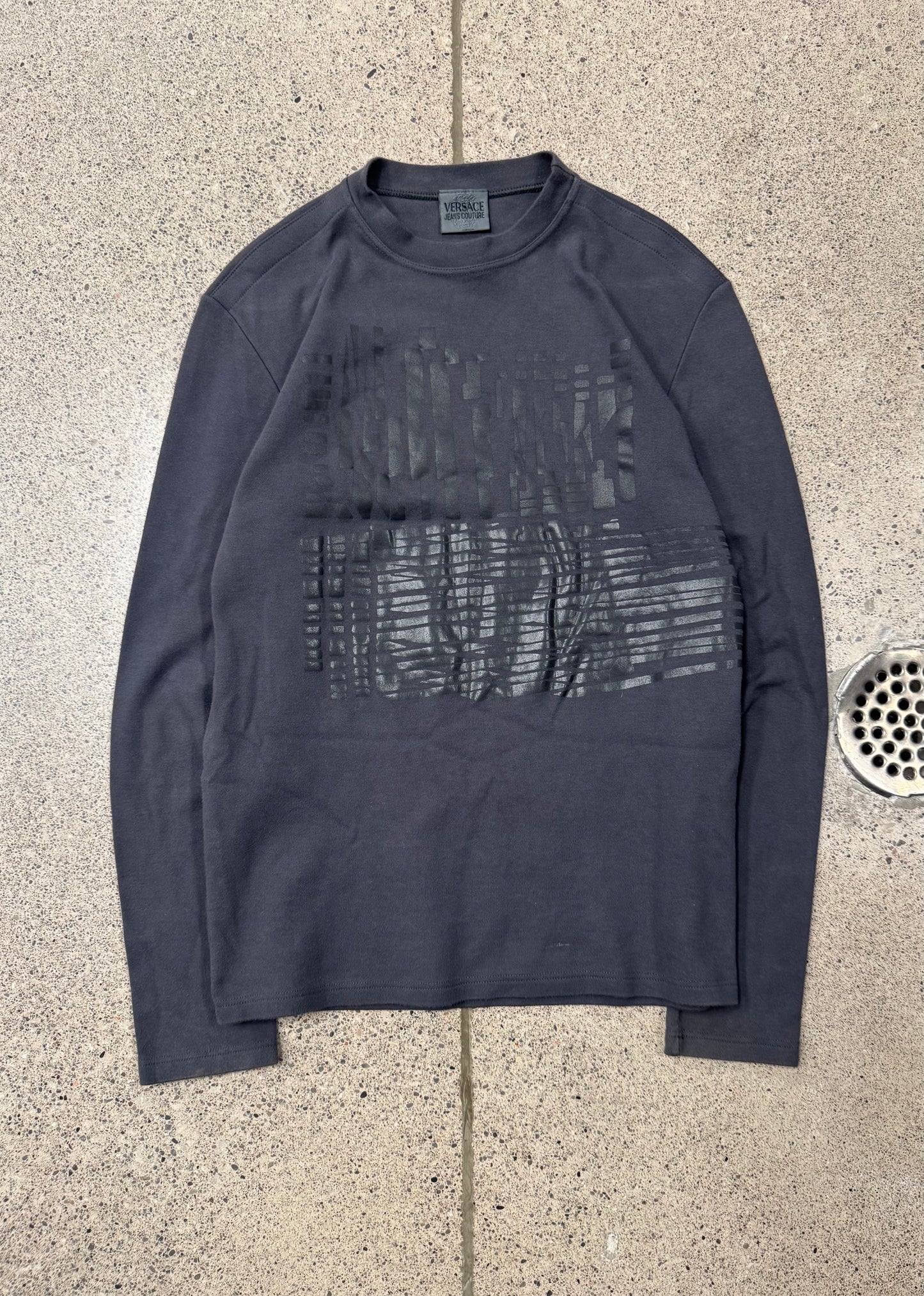 Vintage 90s Versace Graphic Long Sleeve Shirt