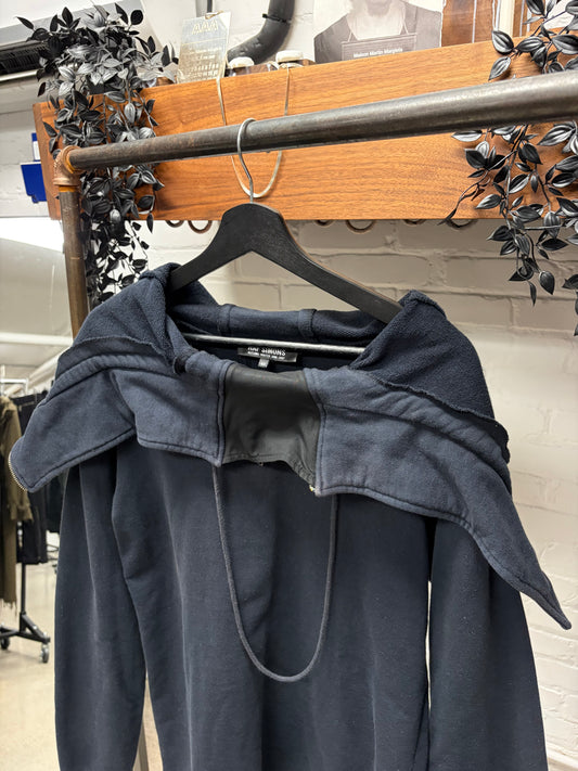 AW2006 Raf Simons ‘Alien Zip’ Split Hood Pullover Hoodie
