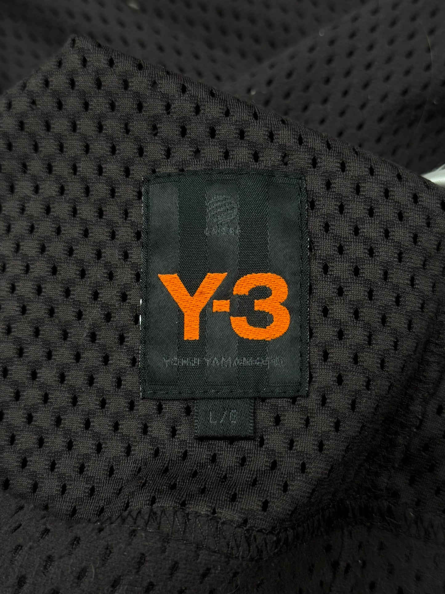Y-3 by Yohji Yamamoto ‘Jersey Mesh’ Short Sleeve T-Shirt