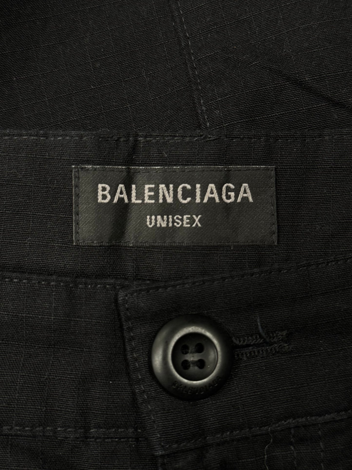 2023 Balenciaga ‘Convertible’ Ripstop Flared Cargo Pants