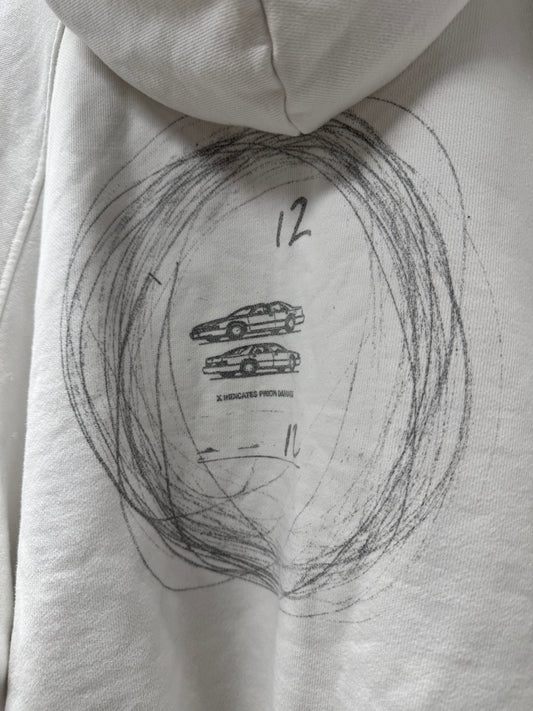 Enfants Riches Deprimes ‘X Indicates Prior Damage’ Thrash Distressed Hoodie