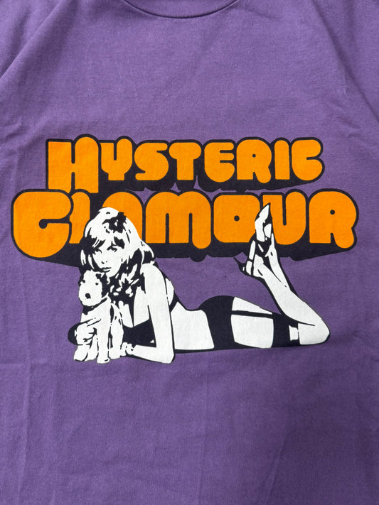 Hysteric Glamour Purple ‘Showgirl’ T-Shirt