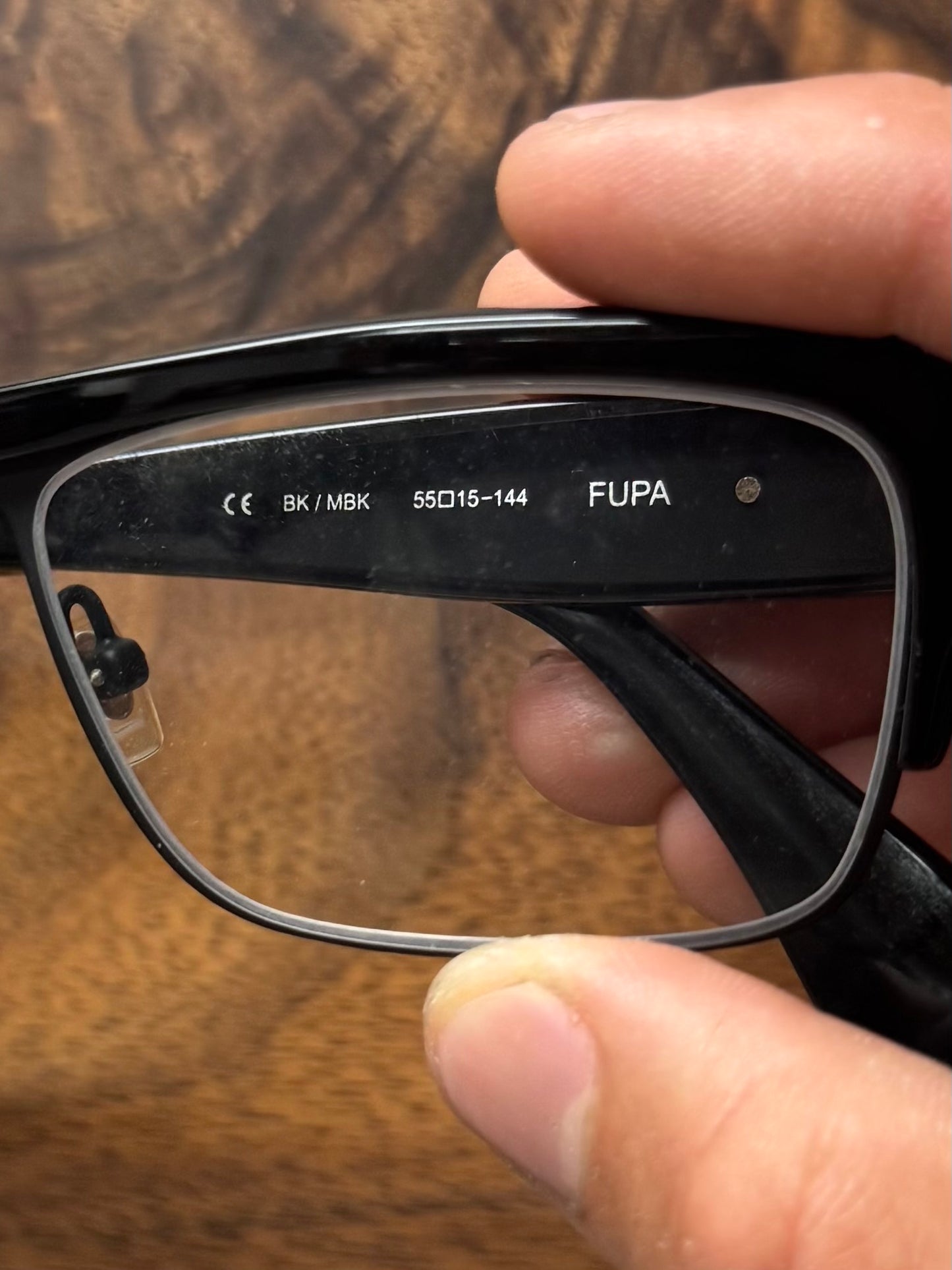 Chrome Hearts Silver Fleur Logo ‘Fupa’ Prescription Glasses