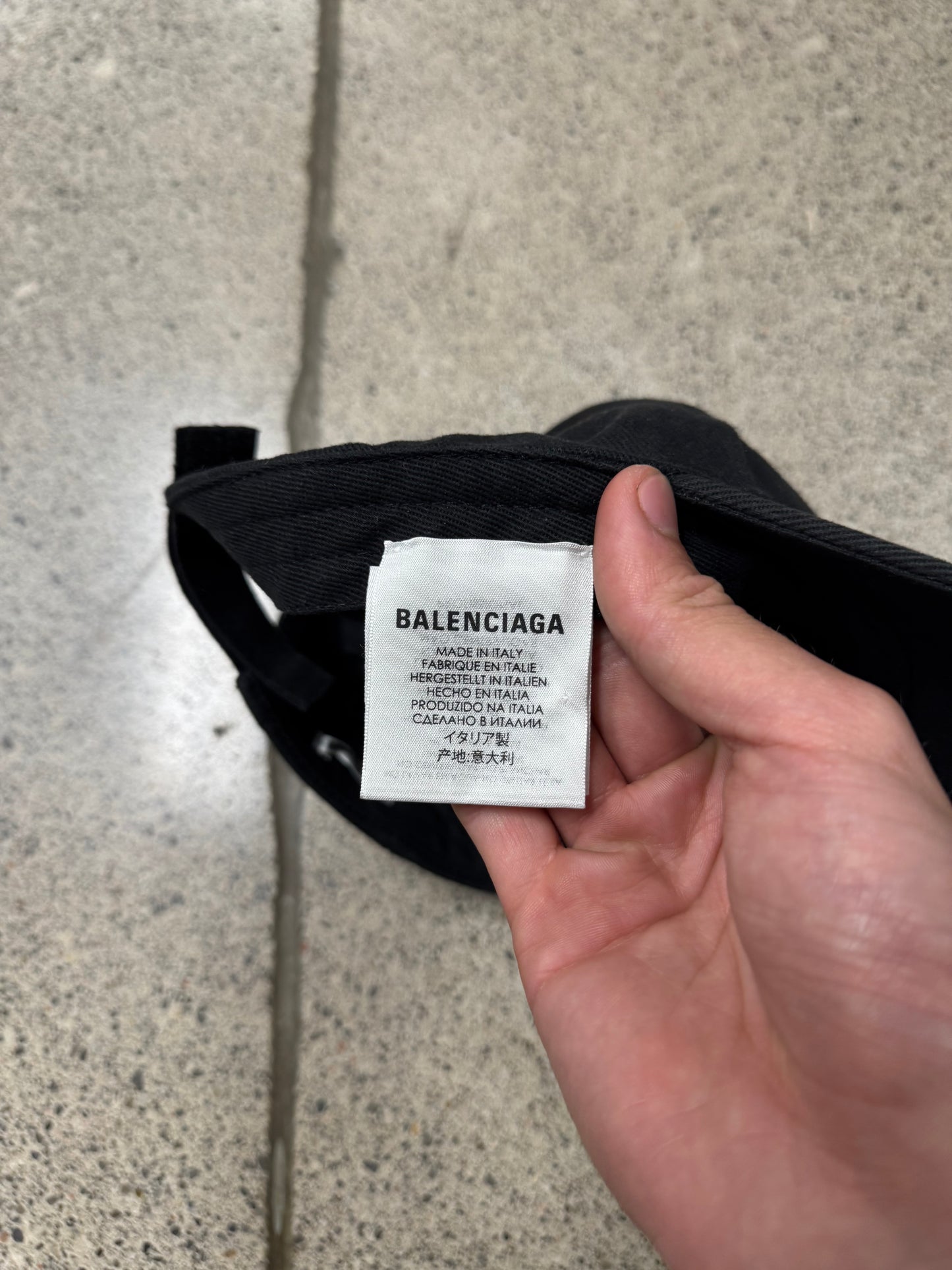 Balenciaga ‘BB’ Interlock Logo Embroidered Baseball Cap