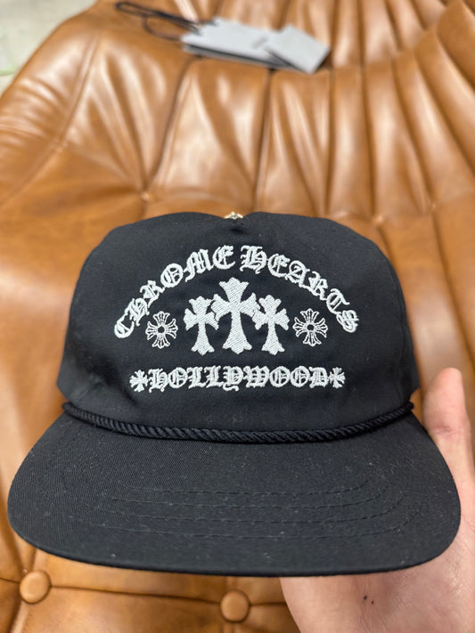 Chrome Hearts ‘King Taco’ Hollywood Black Cemetery Trucker Hat