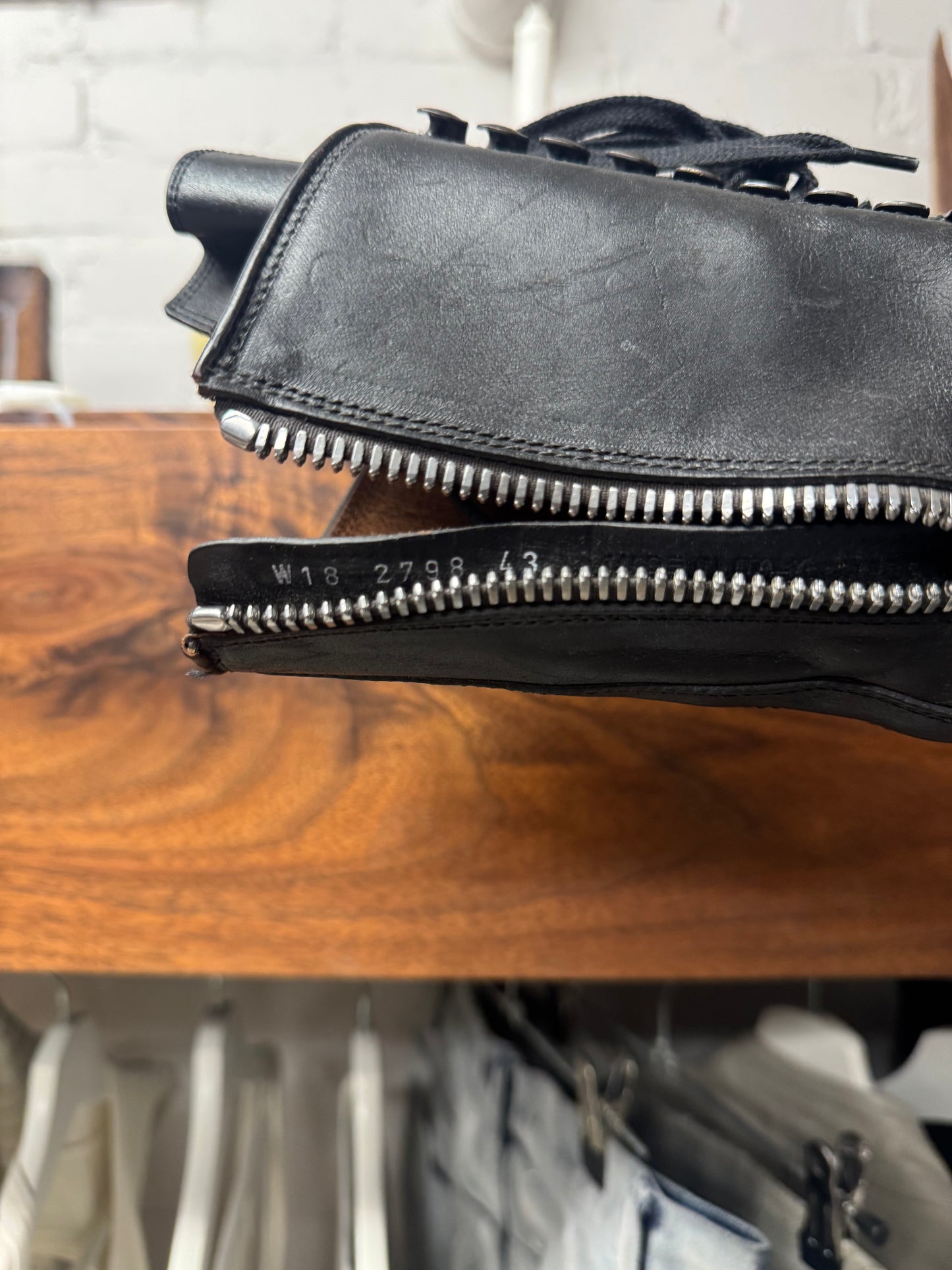 AW2018 Rick Owens ‘Sisyphus’ Tractor Combat Boots