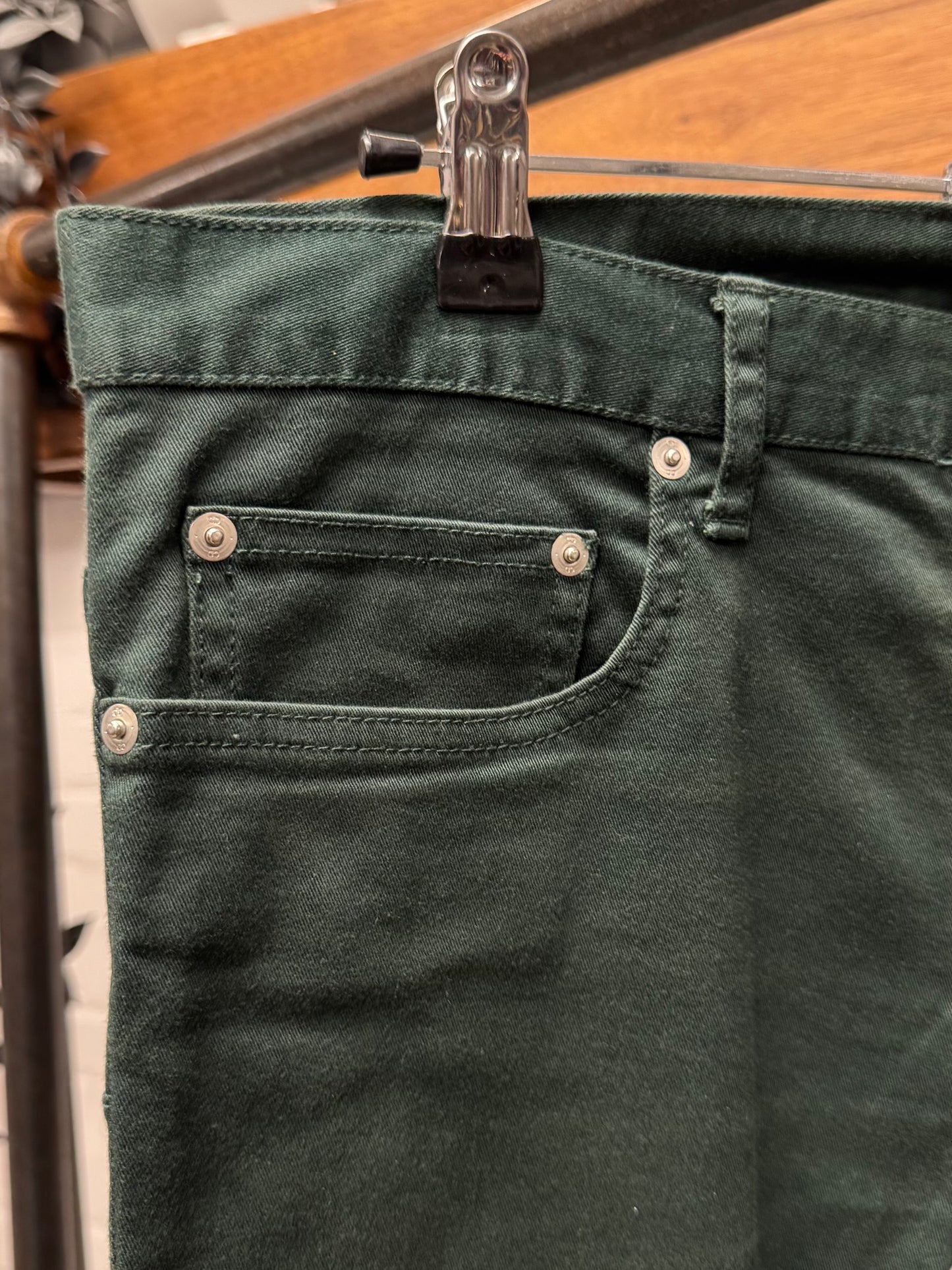 Dior Homme Dark Green ‘Japan Exclusive’ Slim Skinny Cut Denim