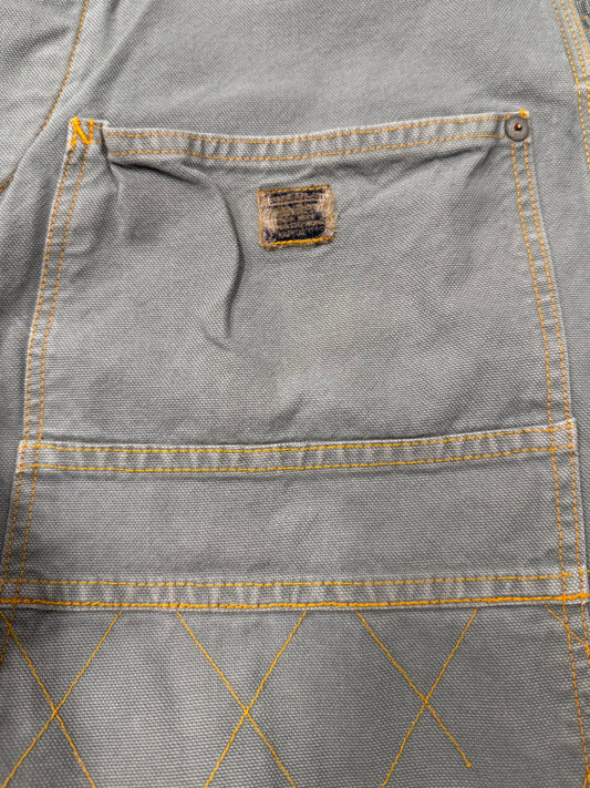 Kapital ‘Double Knee’ Buckle-Back Carpenter Denim