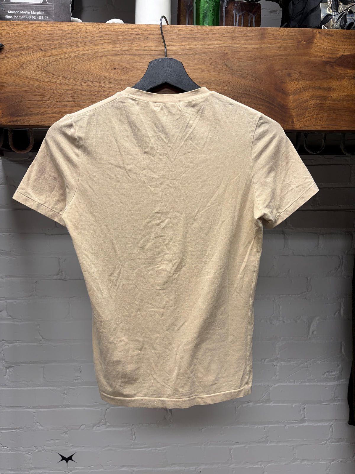 Vintage Y’s by Yohji Yamamoto ‘Snowflake’ Corner Graphic Short Sleeve T-Shirt